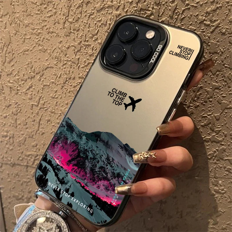 Mountain Peak Aircraft  Case for iPhone